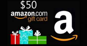 $50 Amazon/Paypal Giveaway